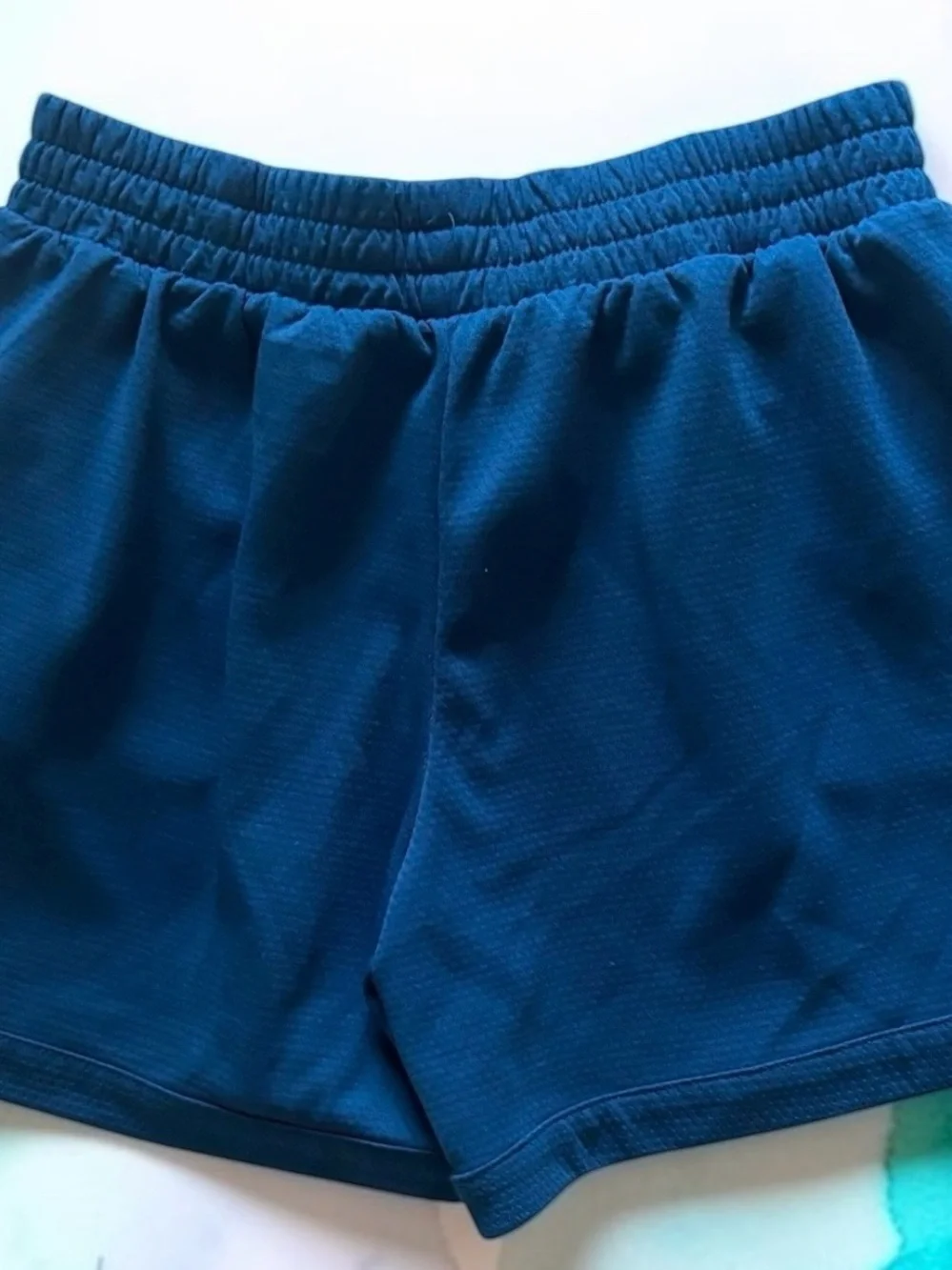 Children’s Place & Athletic Works Girls 7–8 Aqua/Navy Shorts Bundle